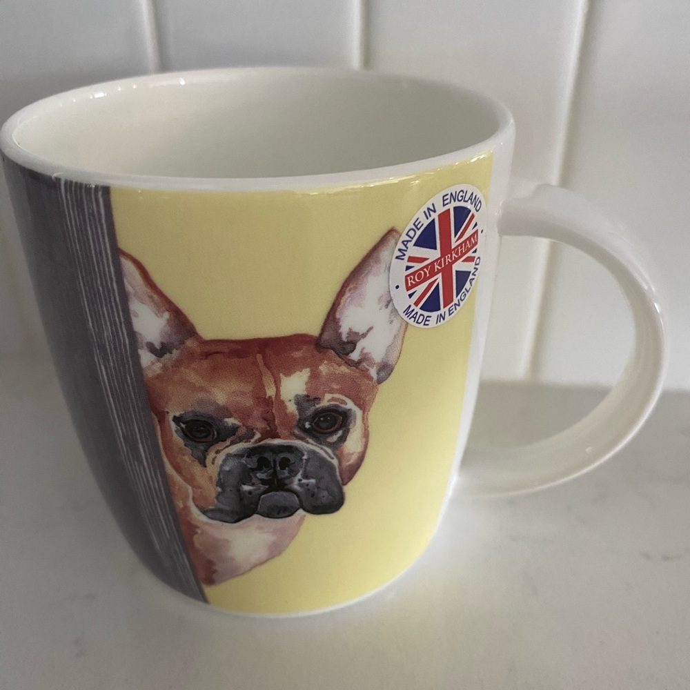 Roy Kirkham, Fine Bone China Made In England Dog Mug